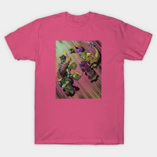 TMNT Michelangelo and Mondo Gecko T-Shirt